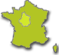 Gien ligt in regio Centre-Val de Loire