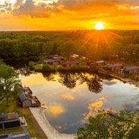 Vakantiepark Landal Landgoed Bourtange in regio Groningen, Nederland