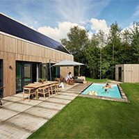 Vakantiepark Landal Roodewoud in regio Drenthe, Nederland