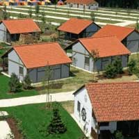 Vakantiepark Legoland Feriendorf in regio Beieren, Duitsland