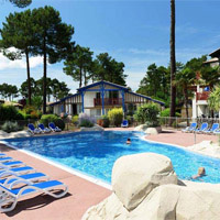 Vakantiepark Les Greens Du Bassin in regio Aquitaine en Les Landes, Frankrijk