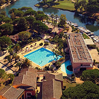 Vakantiepark Les Rives de Cannes Mandelieu in regio Provence-Alpes-Côte d'Azur, 