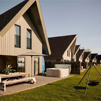 Vakantiepark Park Baayvilla's in regio Groningen, Nederland