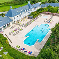 Vakantiepark Residentie Le Green Beach in regio Normandië, 