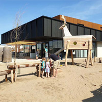 Vakantiepark Roompot Zandvoort in regio Noord-Holland, Nederland