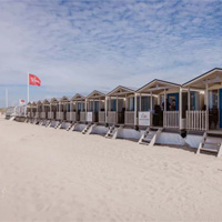Vakantiepark Strandhuisjes Wijk aan Zee in regio Noord-Holland, Nederland