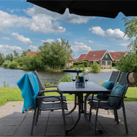 Vakantiepark Summio Vakantiepark Emslandermeer in regio Groningen, Nederland
