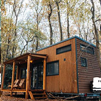 Vakantiepark The Forest Cabins in regio Drenthe, Nederland