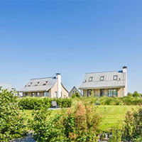 Vakantiepark Waterrijk Oesterdam in regio Zeeland, Nederland