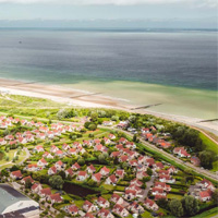 Vakantiepark Zeebad in regio Zeeland, Nederland