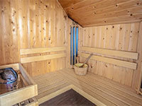 Sauna Bungalow 6 pers