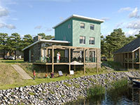 Waterwoning 16p