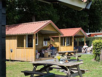 Luxe kampeerhut