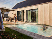 Unbrick One 2p zwembad sauna 