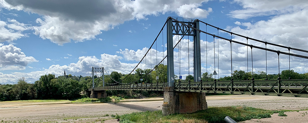 Fietsen langs de Loire, vanaf Saumur Fietsen langs de Loire, vanaf Saumur
