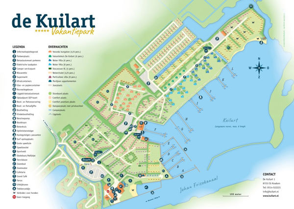 Plattegrond van Ardoer De Kuilart