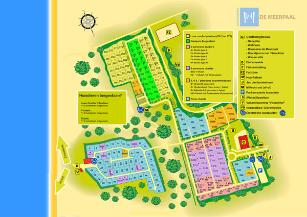 Plattegrond van Ardoer De Meerpaal