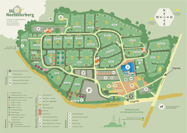 Plattegrond van Ardoer De Noetselerberg