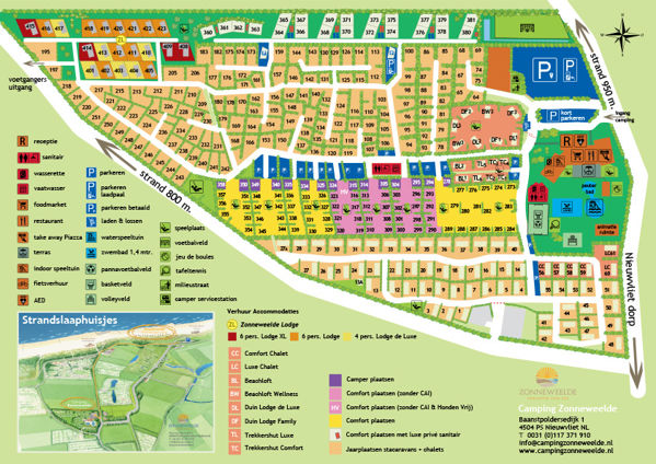 Plattegrond van Ardoer Zonneweelde