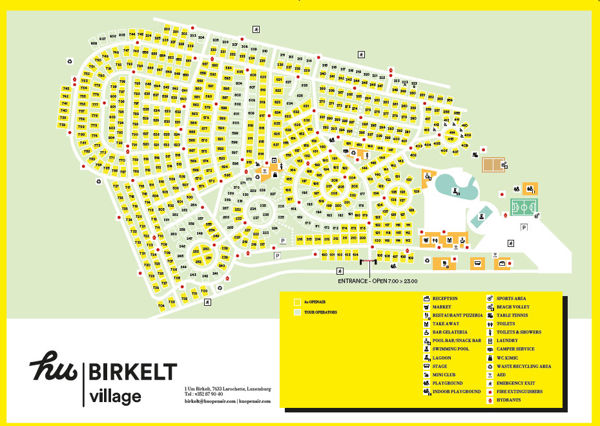 Plattegrond van Birkelt