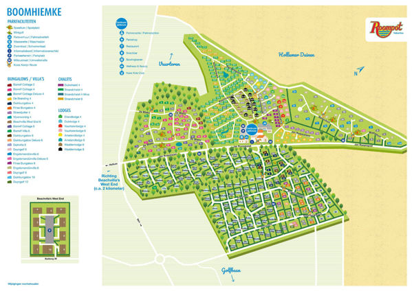 Plattegrond van Boomhiemke