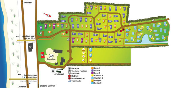 Plattegrond van Breeduyn Village