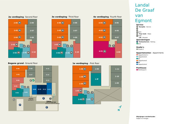 Plattegrond van De Graaf van Egmont