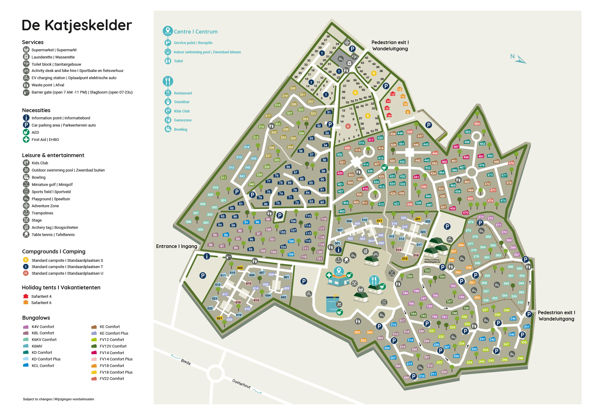 Plattegrond van De Katjeskelder