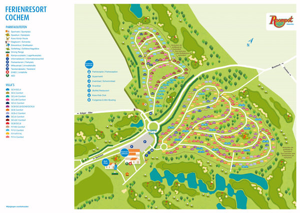 Plattegrond van Ferienresort Cochem