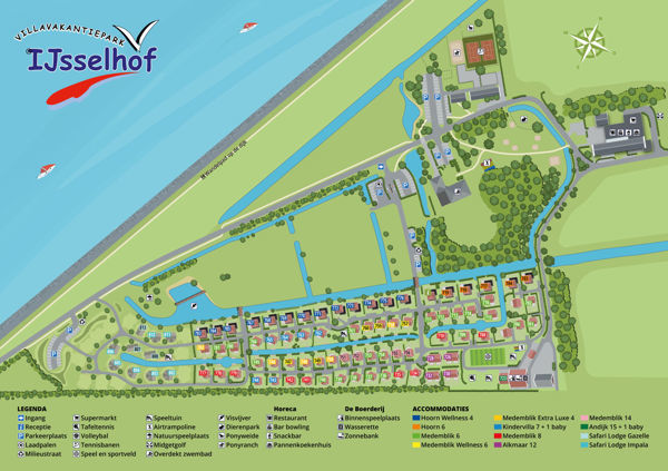 Plattegrond van IJsselhof