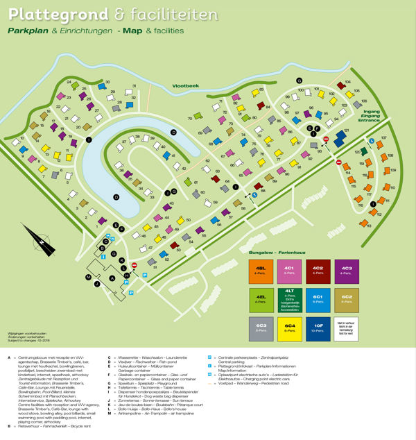 Plattegrond van Landal Landgoed Aerwinkel