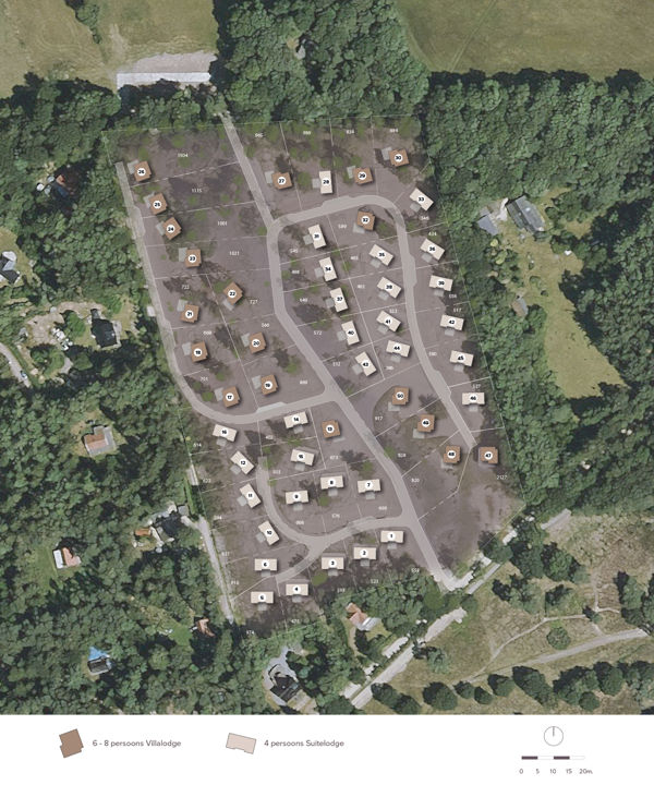 Plattegrond van Park de Zeegser Duinen