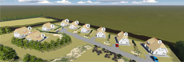Plattegrond van Park Waddenduyn