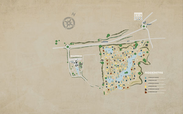 Plattegrond van Ridderstee