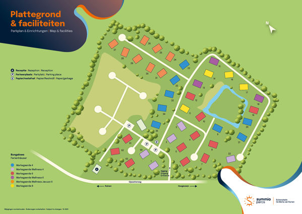Plattegrond van Summio Buitenplaats de Marke Van Ruinen