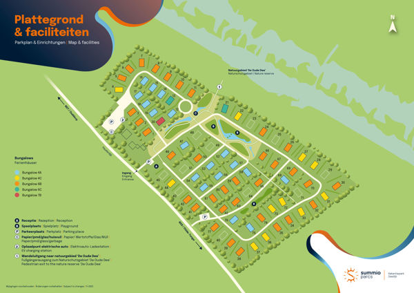 Plattegrond van Summio Vakantiepark Zeedijk