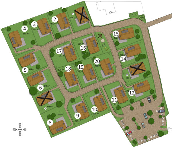 Plattegrond van Villapark Mooi Schoorl