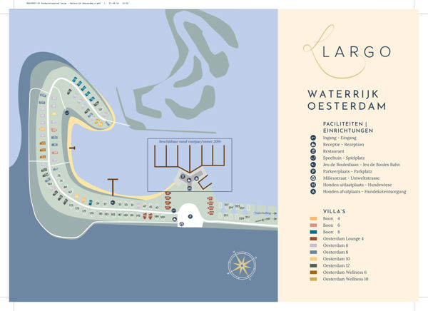 Plattegrond van Waterrijk Oesterdam