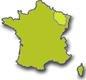 regio Lorraine (Lotharingen), Frankrijk