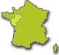 regio Pays de la Loire en Vendée, Frankrijk