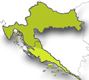 regio Dalmatië, Kroatië