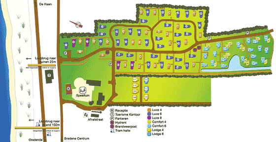 Plattegrond Breeduyn Village - geplaatst door Vakantiekoffer.nl