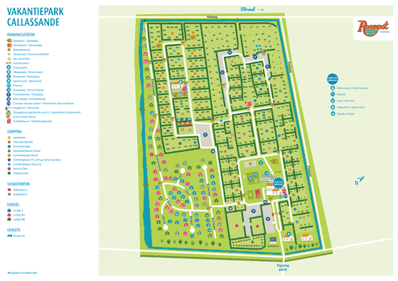 Plattegrond Callassande - geplaatst door Vakantiekoffer.nl