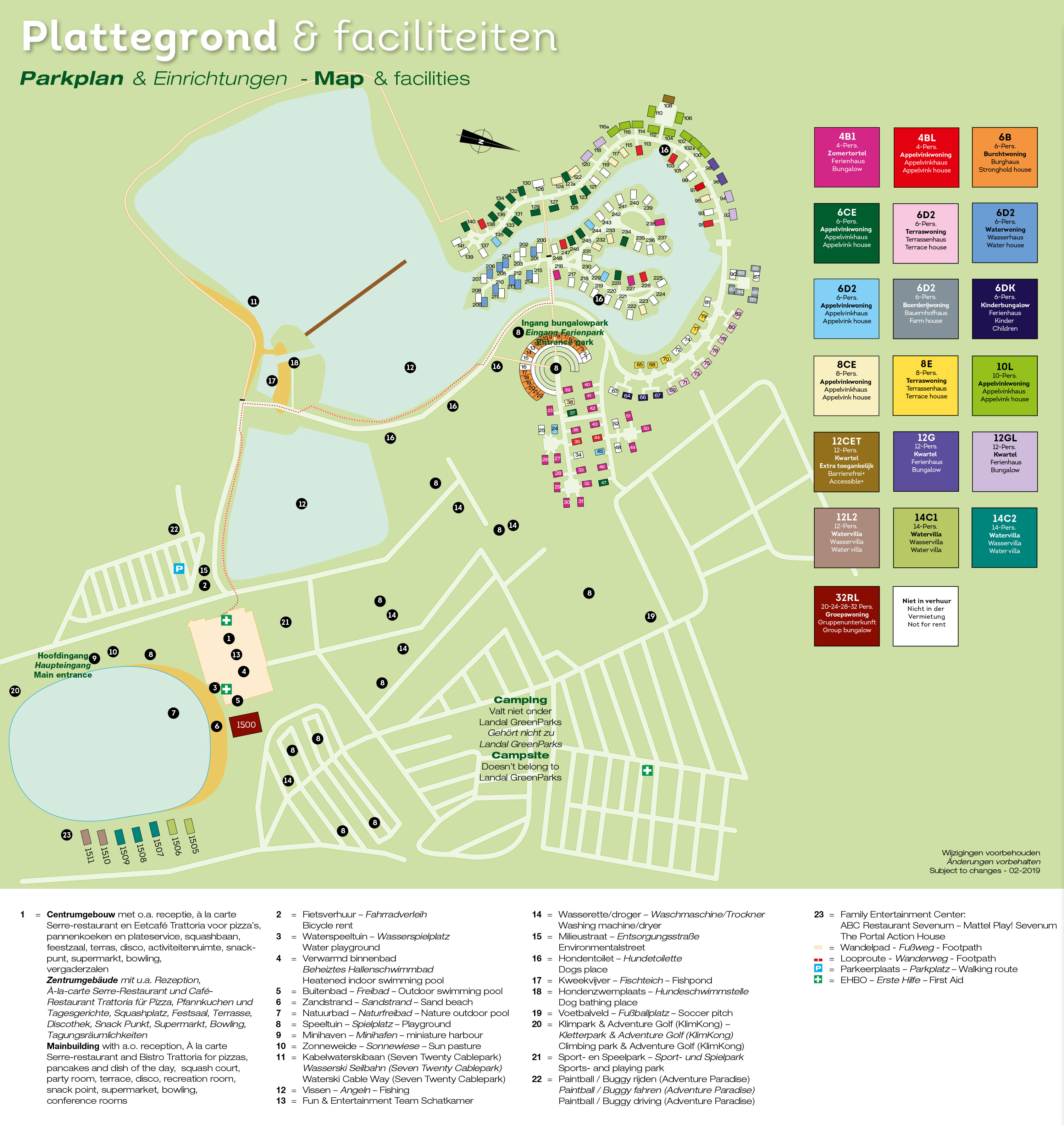Plattegrond Domein De Schatberg