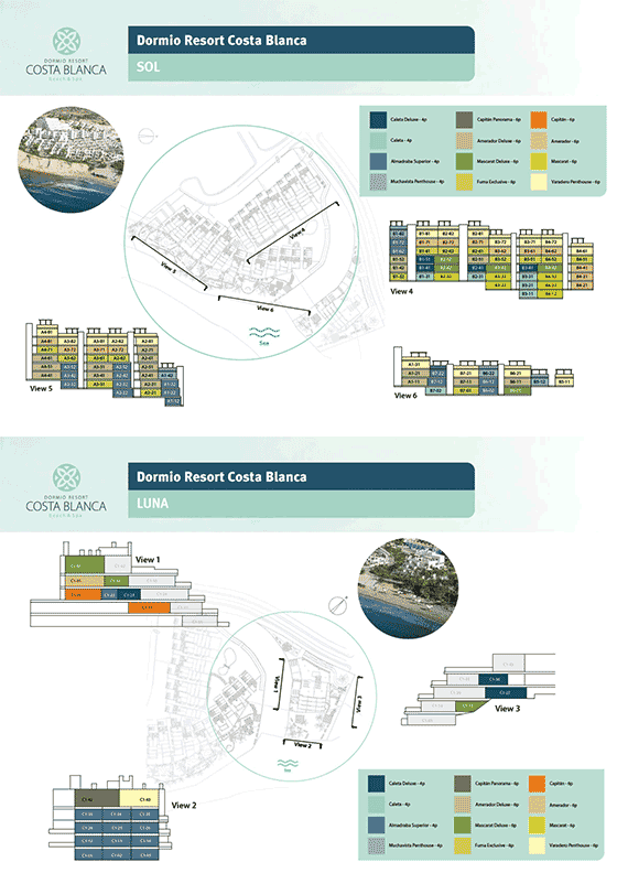Plattegrond Dormio Resort Costa Blanca - geplaatst door Vakantiekoffer.nl