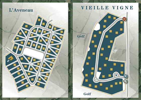Plattegrond FranceComfort - L'Aveneau - Vieille Vigne - geplaatst door Vakantiekoffer.nl