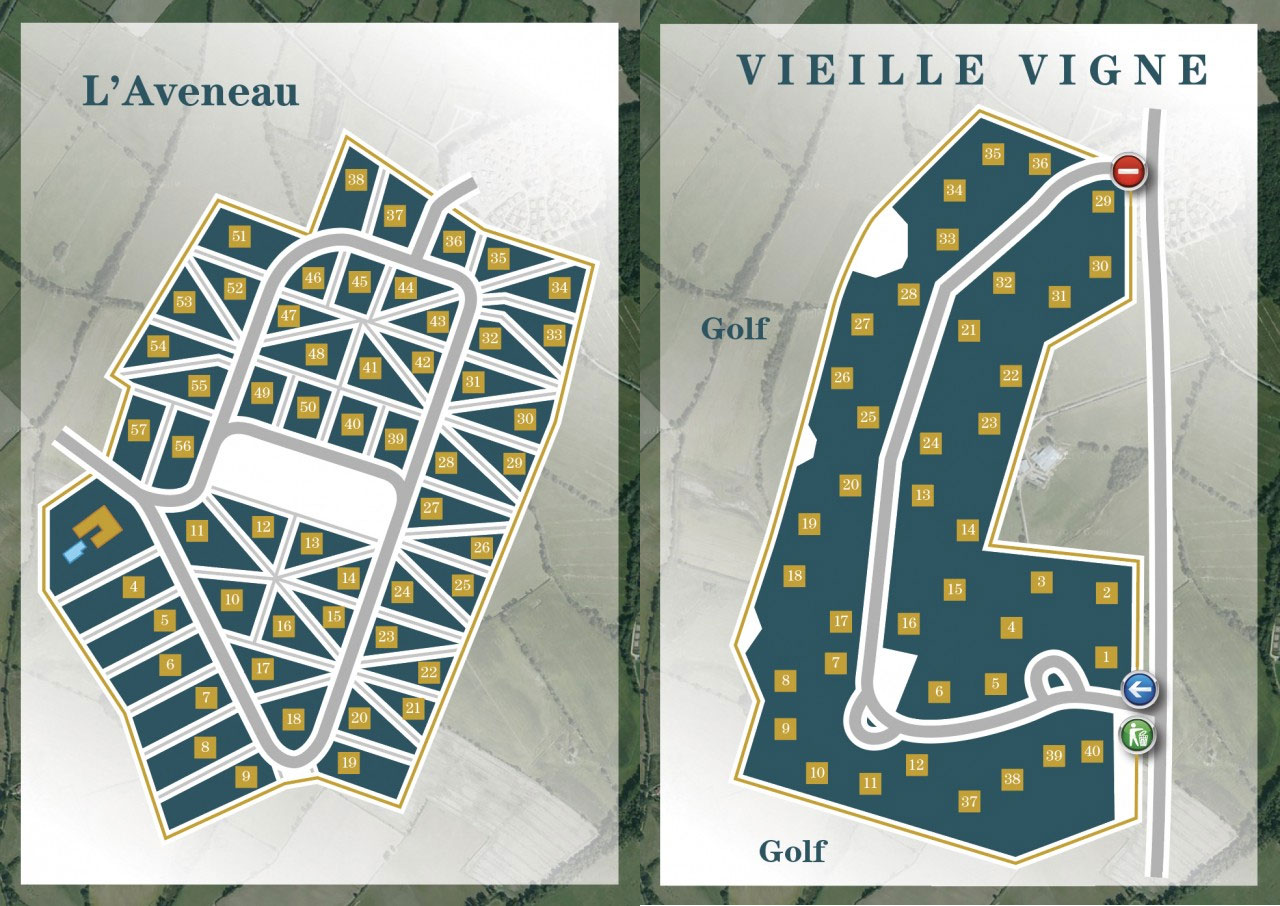 Plattegrond FranceComfort - L'Aveneau - Vieille Vigne