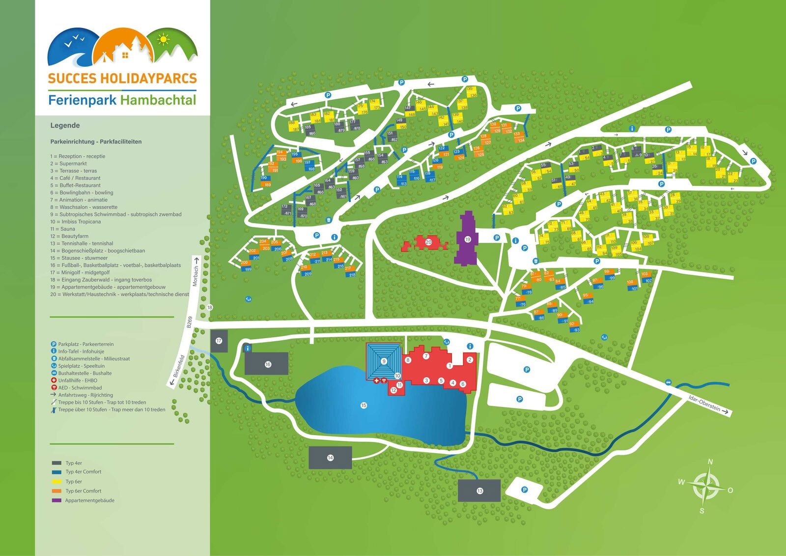 Plattegrond Hambachtal