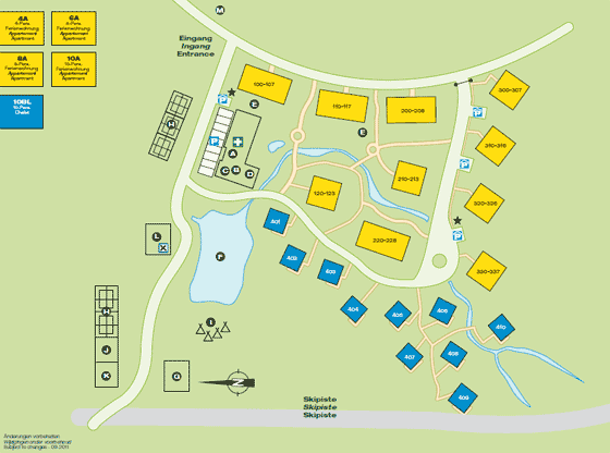 Plattegrond Landal Bad Kleinkirchheim - geplaatst door Vakantiekoffer.nl