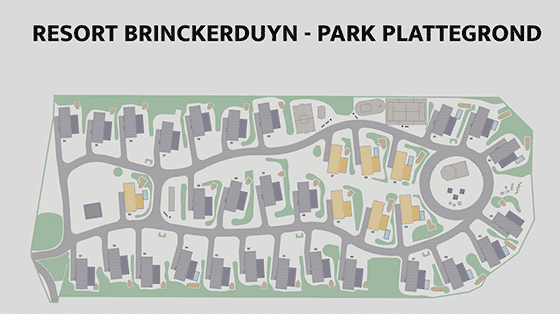 Plattegrond Landal Brinckerduyn - geplaatst door Vakantiekoffer.nl